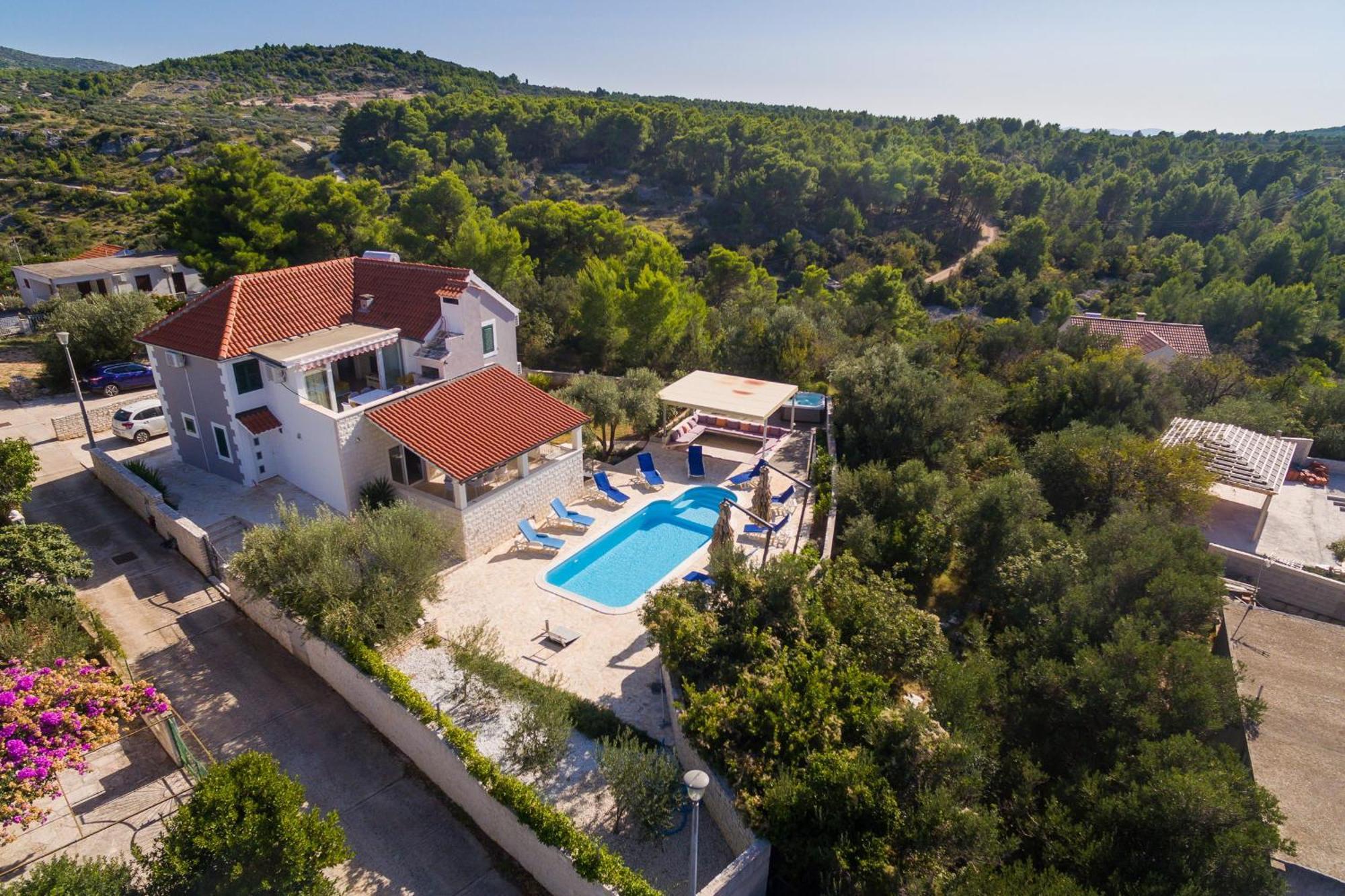 Villa Decima Milna  Exterior foto